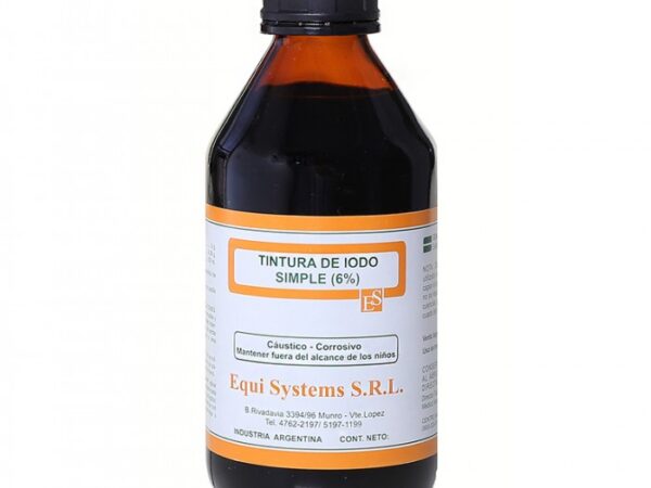 Tintura De Iodo Doble 12%