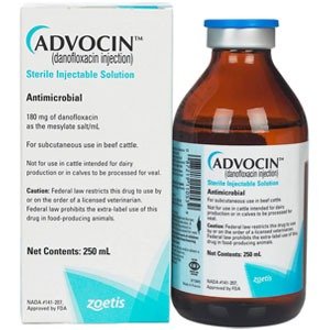 Buy Advocin (Danofloxacin Injection) for Horses | Veterinary Antibiotic